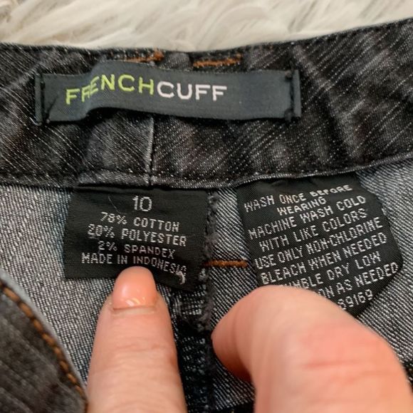 French Cuff Gray Jeans - Picture 11 of 11